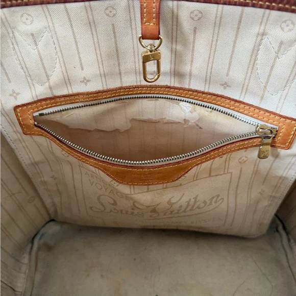 Louis Vuitton Damier Azur Neverfull MM - Picture 7 of 8